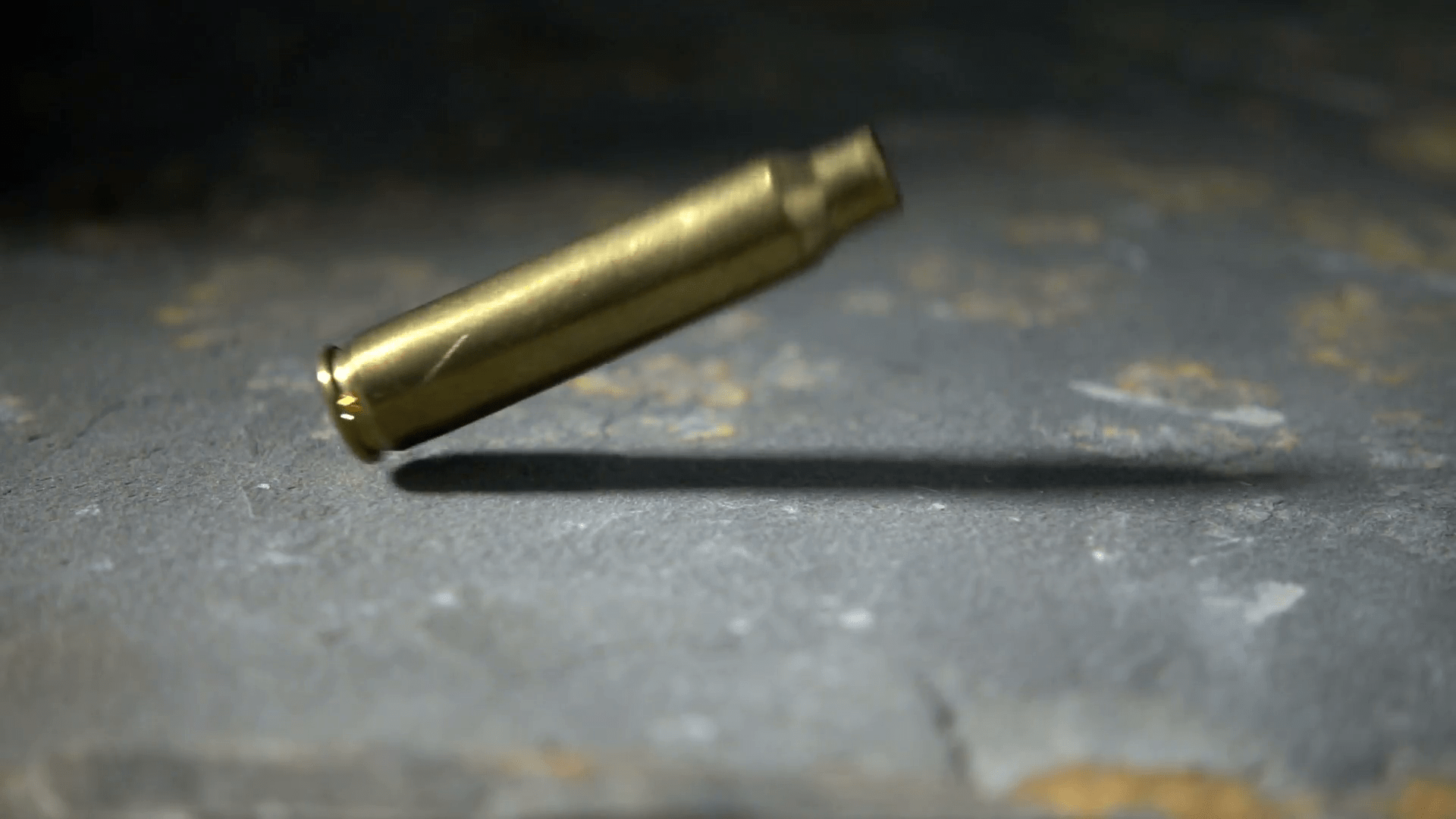 bullet casing drop sound